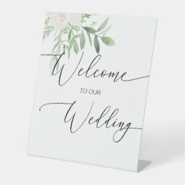 Herzlich willkommen bei unserem Blumenschild Sockelschild