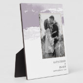 Herzlich willkommen bei unserem Hochzeitslavender  Fotoplatte (Seite)