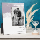 Herzlich willkommen bei unserem Hochzeitslavender  Fotoplatte (Seite)