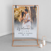 Herzlich willkommen bei unserem Hochzeitsschreiben Acrylschild