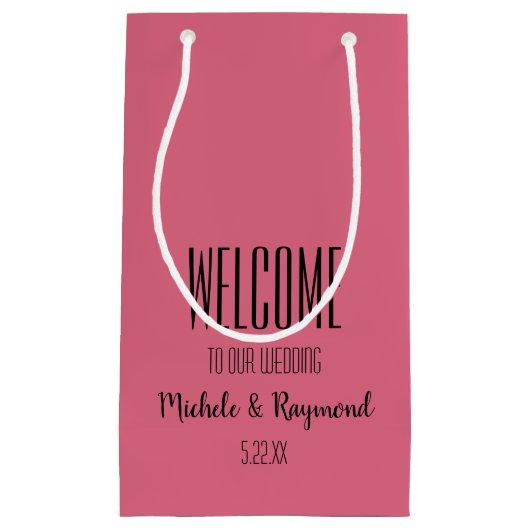 Herzlich willkommen bei unserem Hochzeitsstipp Kleine Geschenktüte (Vorderseite)