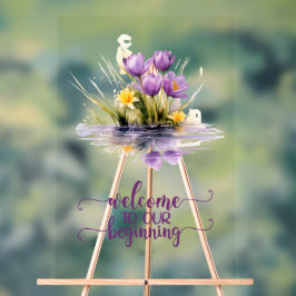 Herzlich willkommen bei unserem Hochzeitssymbol Acrylschild