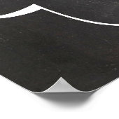 Herzlich Willkommen bei unserem Hochzeitszeichen o Poster (Ecke)