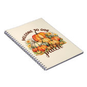 Herzlich willkommen bei unserem Patch - Cosy Pumpk Notizblock (Rechte Seite)