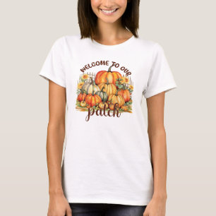 Herzlich willkommen bei unserem Patch - Cosy Pumpk T-Shirt