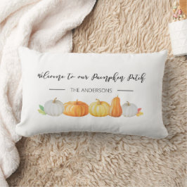 Herzlich willkommen bei unserem Pumpkin Patch Lendenkissen