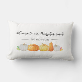 Herzlich willkommen bei unserem Pumpkin Patch Lendenkissen