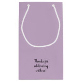 Herzlich Willkommen bei unseren Geschenktaschen KL Kleine Geschenktüte (Rückseite)