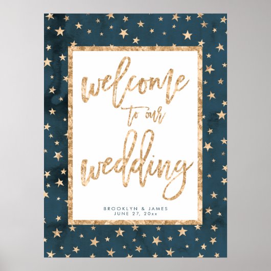 Herzlich willkommen bei unseren Hochzeitssachen Go Poster (Vorne)