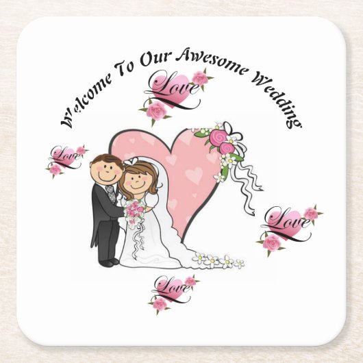 Herzlich Willkommen bei unseren phantastischen Hoc Rechteckiger Pappuntersetzer (Vorderseite)