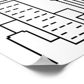 Herzlich willkommen bei unserer Baltimore Hochzeit Poster (Ecke)