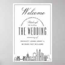 Herzlich willkommen bei unserer Hochzeit in Pittsb