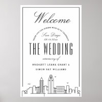 Herzlich willkommen bei unserer Hochzeit in San Di