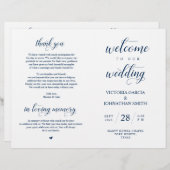 Herzlich willkommen bei unserer Hochzeitsfeier, de (Vorne/Hinten)