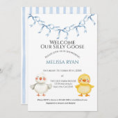 Herzlich willkommen bei unserer kleinen Gans Einladung (Vorne/Hinten)