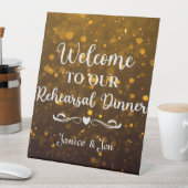 Herzlich willkommen bei unserer Probe Dinner Spark Sockelschild (In Situ)