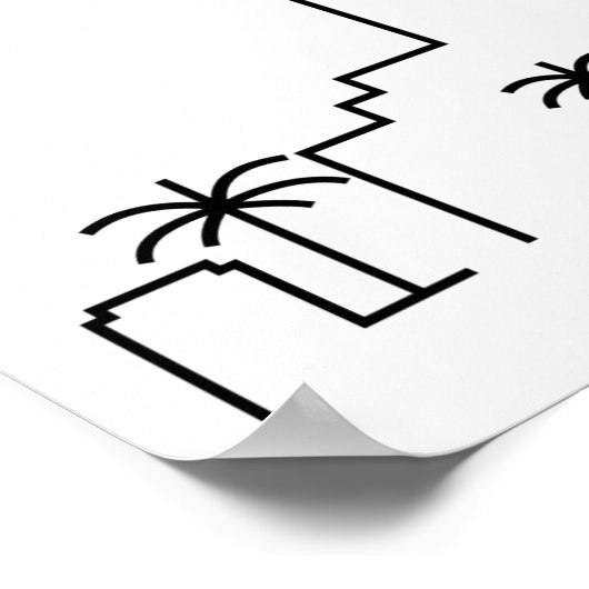 Herzlich Willkommen bei unserer Seattle Wedding! Poster (Ecke)