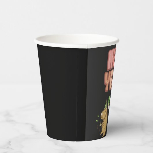 Herzlich Willkommen beim Fresh Start! Pappbecher (Rechts)