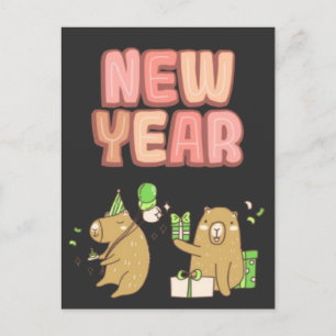 Herzlich Willkommen beim Fresh Start! Postkarte