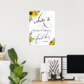 Herzlich willkommen beim Probe Dinner Poster (Heimbüro)