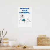 Herzlich willkommen beim Schüler-Poster zurück Poster (Küche)