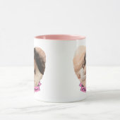 Herzlich Willkommen, Benutzerdefinierter Text und Tasse (Zentrum)