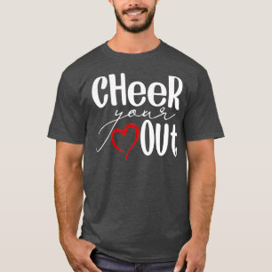Herzlich Willkommen - Cooler Cheerleader jubelt T-Shirt