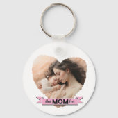 Herzlich Willkommen, die beste Mama aller Zeiten Schlüsselanhänger (Rückseite)