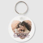 Herzlich Willkommen, die beste Mama aller Zeiten Schlüsselanhänger (Rückseite)