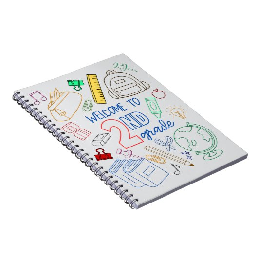 Herzlich willkommen im 2. Klasse Notebook zurück i Notizblock (Rechte Seite)