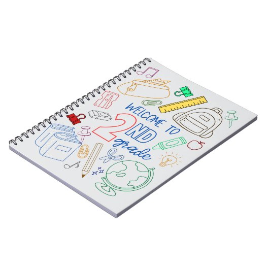 Herzlich willkommen im 2. Klasse Notebook zurück i Notizblock (Linke Seite)