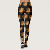Herzlich willkommen im Albtraum Halloween Pumpkin Leggings (Rückseite)