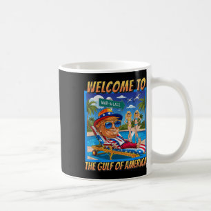 Herzlich willkommen im Amerikanischen Golf am 9. F Kaffeetasse