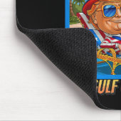 Herzlich willkommen im Amerikanischen Golf am 9. F Mousepad (Ecke)
