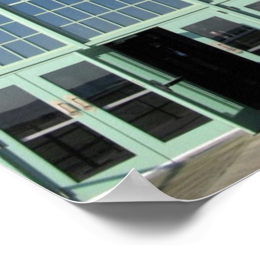 Herzlich willkommen im Asbury Park Boardwalk Poster (Ecke)