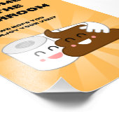 Herzlich willkommen im Badezimmer Genießen Sie Ihr Fotodruck (Ecke)