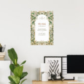 Herzlich willkommen im Blumenmuseum Poster (Heimbüro)