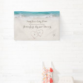 Herzlich Willkommen im Brautparty des Sandstrands Banner (InSitu)