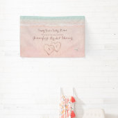 Herzlich Willkommen im Brautparty des Sandstrands Banner (InSitu)