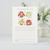 Herzlich Willkommen im Brautparty von Bride Begleitkarte (Stehend Vorderseite)