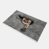 Herzlich willkommen im Cat House - Hoffnung, dass Fußmatte (Schrägansicht)