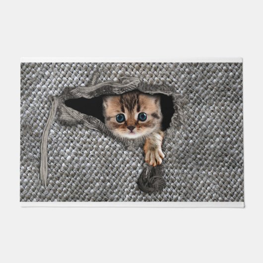 Herzlich willkommen im Cat House - Hoffnung, dass Fußmatte (Vorderseite)