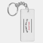 Herzlich willkommen im Circus Schlüsselanhänger (Vorderseite links)