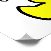Herzlich willkommen im Duck Side Funny Poster (Ecke)