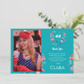 Herzlich willkommen im eleganten Herzen Aquarellfa Einladung (Stehend Vorderseite)