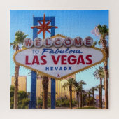 Herzlich willkommen im fabulous Las Vegas Sign Puz Puzzle (Vertikal)