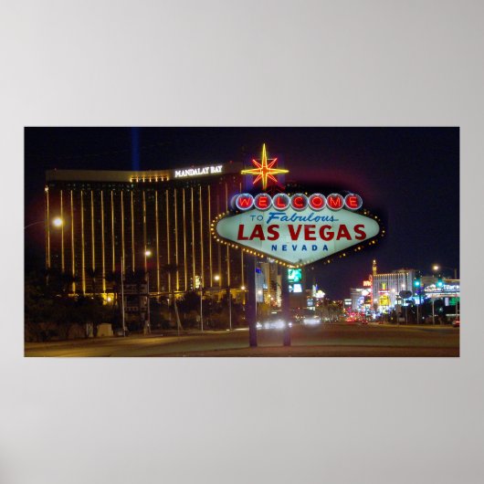 Herzlich willkommen im Fabulous Las Vegas Widescre Poster (Vorne)