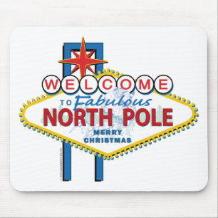 Herzlich willkommen im Fabulous North Pole Mousepad