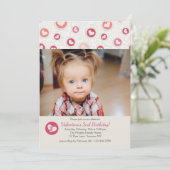 Herzlich willkommen im Foto von mir Einladung (Stehend Vorderseite)