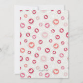 Herzlich willkommen im Foto von mir Einladung (Rückseite)